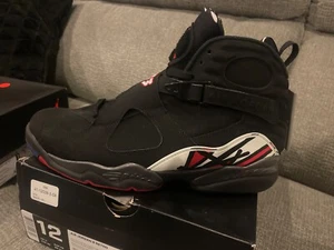 Size 12 - Air Jordan 8 Retro 2013 Playoff - Picture 1 of 6