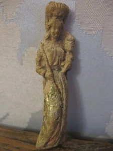 Anciennne statuette vierge à l'enfant - Imagen 1 de 8