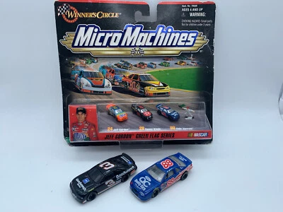 Jeff Gordon Micro Machines Winner's Circle Green Flag Series NASCAR Vintage 1999 - Image 1 of 4
