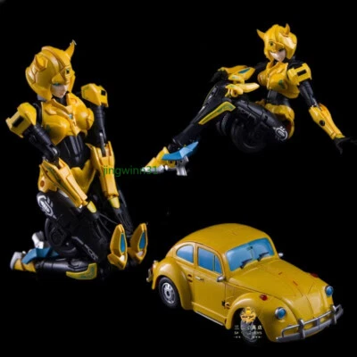 CollectionSpace CS-01 Transforms Bishoujo Little Bee Mecha Girl Figure In Stock Foto 1 de 4