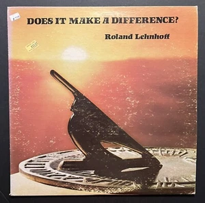 ROLAND LEHNHOFF - Does It Make A Difference LP Private Sermon Gospel RARE Xian - Picture 1 of 4
