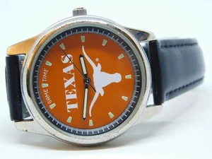 Game Time Texas F304/091GT Quartz Analog Unisex Watch New Battery - Picture 1 of 5