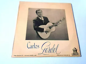 Carlos Gardel " Selezione No 1 " LP Vinyl 10 " Be / G - Picture 1 of 2
