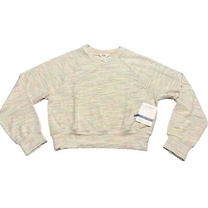 ATHLETA GIRL Sweatshirt Girls XL (14) Coaster Crewneck Light Color - Picture 1 of 12