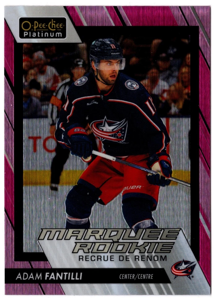 2023-24 O-Pee-Chee Platinum Marquee Rookie Matte Pink ADAM FANTILLI #203 OPC RC - Image 1 of 1