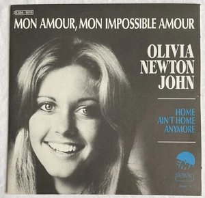 OLIVIA NEWTON JOHN -Mon Amour, Mon Impossible Amour- Rare French 7” NEAR MINT! - Picture 1 of 4