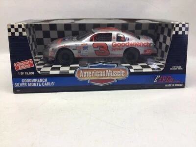 Ertl American Muscle 1995 1:18 Dale Earnhardt No. 3 Monte Carlo de plata Foto 1 de 4