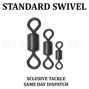 Standard Swivel - 3 Sizes - Carp Fishing Swivels Carp Tackle - Picture 1 of 4