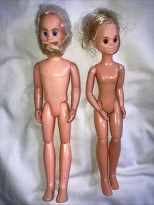 Mattel Sunshine Family Grandparents Grandma Grandpa 1973 de colección - Imagen 1 de 6