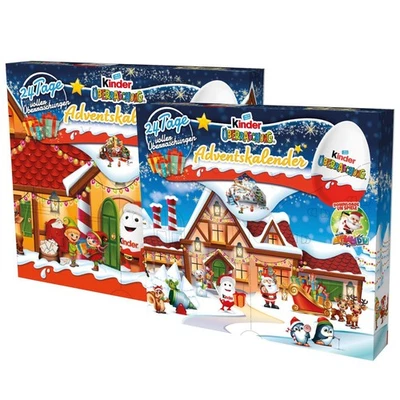 NEU Kinder Überraschung Adventskalender 2025 - 2 Motive zur Auswahl - 24x Ü-Ei