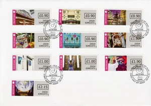 Isla de Man 2025 - 60 Aniversario IoM Arts Council - Post & Go Primer Día Cubierta - Imagen 1 de 1