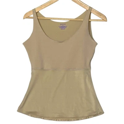 Camiseta sin mangas SPANX invisible modeladora para mujer M beige ropa moldeadora sin costuras cómoda Foto 1 de 4