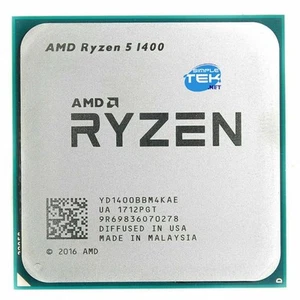 AMD Ryzen 5 1400 Processor CPU AM4 Bulk Tray Without Integrated GPU Refurbished - Picture 1 of 5