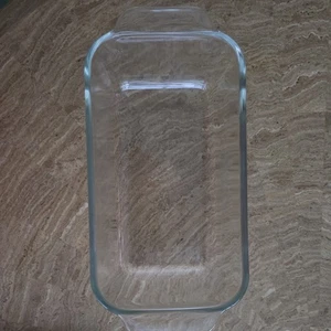 2 Panes Pyrex 213 R Vidrio Transparente 1.5 Qt Cuarto 3 x 4 1/2 x 8 1/2 Corning - Imagen 1 de 3