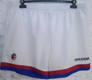 BOLOGNA Diadora Vintage 90s R.BAGGIO Era Panta Calcio Serie A Football Short XXL - Imagen 1 de 11