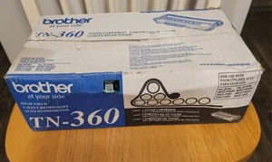 Genuine Brother TN-360 High Yield Black Toner Cartridge / Opened To Take Pics  - Picture 1 of 2