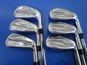 Titleist AP2 718 Iron Set 6pcs 5-PW AMT Tour White 6S Flex S - Picture 1 of 6