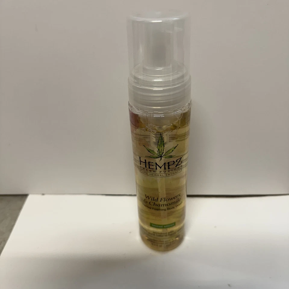 Hempz Fresh Fusions Wild Flower Chamomile Herbal Foaming Body Wash 8.5 OZ - Image 1 of 4