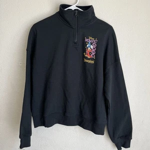 Disney Parks Small Sorcerer Mickey Magic Kingdom Castle Magic Crew Black - Picture 1 of 8