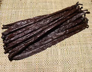 50 BACCELLI DI VANIGLIA BOURBON DI MADAGASCAR di alta qualità 13-14 cm - Picture 1 of 3