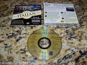 Learn Italian (PC, Program) Windows Near Mint - Picture 1 of 5