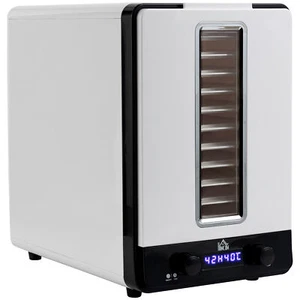 HOMCOM 550W 11 Tier Food Dehydrator for Fruit Meat Vegetable Jerky Pet Treat - Picture 1 of 9
