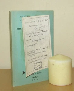 Anthony Burgess - The Clockwork Testament (Enderby) - Uncorrected Proof 1974 ARC - Picture 1 of 6