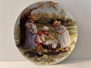 THE EDWIN M KNOWLES CHINA CO.  - PLATE - 14353E - OFFICE HOURS - JEANNE DOWN - Picture 1 of 6