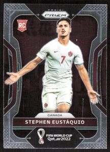 2022 6553A PANINI Prizm World Cup Stephen Eustáquio Rookie Canada #53 - Picture 1 of 2