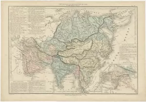 Mapa antiguo de Asia de Drioux (1868) - Imagen 1 de 1