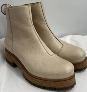 Botas Taos para mujer de apoyo Downtown con suela de goma de corcho tostado marfil talla 6,5 EUR 37 - Imagen 1 de 17