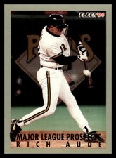 1994 Fleer 3 Rich Aude  Major League Prospects Insert