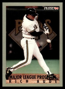 1994 Fleer 3 Rich Aude  Major League Prospects Insert