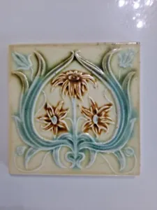 1 Fireplace Tile.   .stock item tile VT070 - Picture 1 of 3