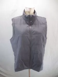 Chaleco aislante 32 DEGREES HEAT talla M para hombre negro pluma cremallera completa bolsillo 639 - Imagen 1 de 10