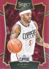 2015-16 Select Basketball Concourse Prizms Red #75 Josh Smith /149