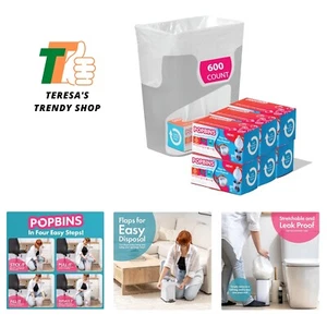 Müllsäcke - kleine Müllsäcke, klare Mülleimereinlagen für Badeimer, Be... - Bild 1 von 10