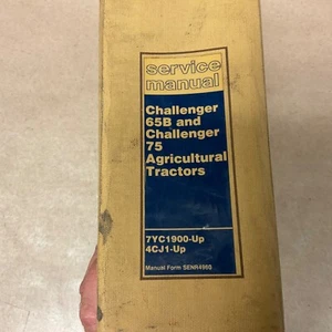 CAT Caterpillar 65B 75 Challenger SERVICE SHOP REPAIR MANUAL AG TRACTOR, 4CJ 7YC - Picture 1 of 11