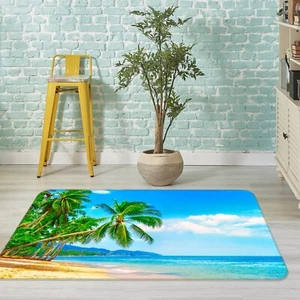 3D Beach Ocean K1425 Non Slip Rug Mat Elegant Photo Carpet Panda 2023 - Picture 1 of 5