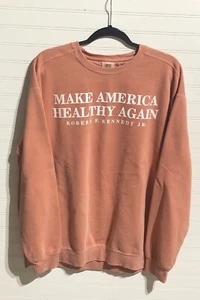 Sudadera Make America Healthy Again RFK Colores Confort Tinte para Prendas Unisex XL - Imagen 1 de 8