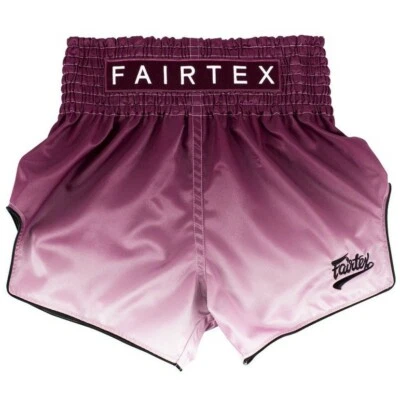Fairtex Shorts Authentic Muay Thai Boxing MMA Fighter BS1904 FADE MAROON