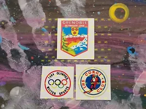 Corgi 475 & 499 Citroen Winter Olympics Reproduction Water Slides (Set of 3) - Picture 1 of 1
