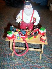 MIDWEST OF CANNON FALLS Fabric Mache Santa/Resin Workbench