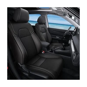 AOMSAZTO Custom Fit Car Seat Covers for Honda HRV EX-L 2023 2024 2025 -Faux L... - Picture 1 of 7