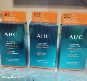 AHC Natural Perfection Fresh Sunstick SPF50+ PA++++ 22g 3EA - Picture 1 of 9