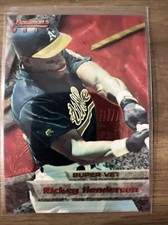 1994 Rickey Henderson Bowman’s Best #4   Oakland Athletics   HOF            B438
