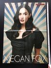 Affiche promo du magazine Megan Fox / Slayer / Rammstein bleu turc Jean XL