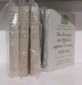 The Strategic Air Offensive Against Germany 1939–1945, 4 volume full set Rare - Picture 1 of 3