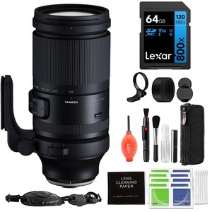 Tamron 150-500mm f/5-6.7 Di III VXD Lens for Sony E Bundle w/ Starter Kit