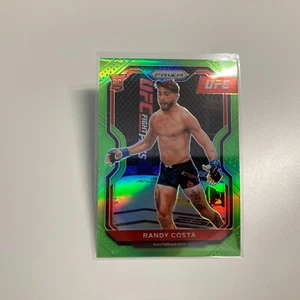 Randy Costa 2021 Panini Prizm UFC Neon Green Refractor RC Rookie Card 35/75 #89 - Picture 1 of 4